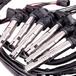 MaxxEcu BMW M50 johtosarja puolilla ja LSU4.2 anturilla