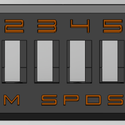 EGT pistoke läpivientipaneli 6 kpl